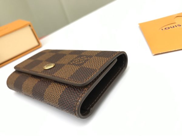 Louis Vuitton Damier Multicles 6 Ring Key Case - Brown - Image 5