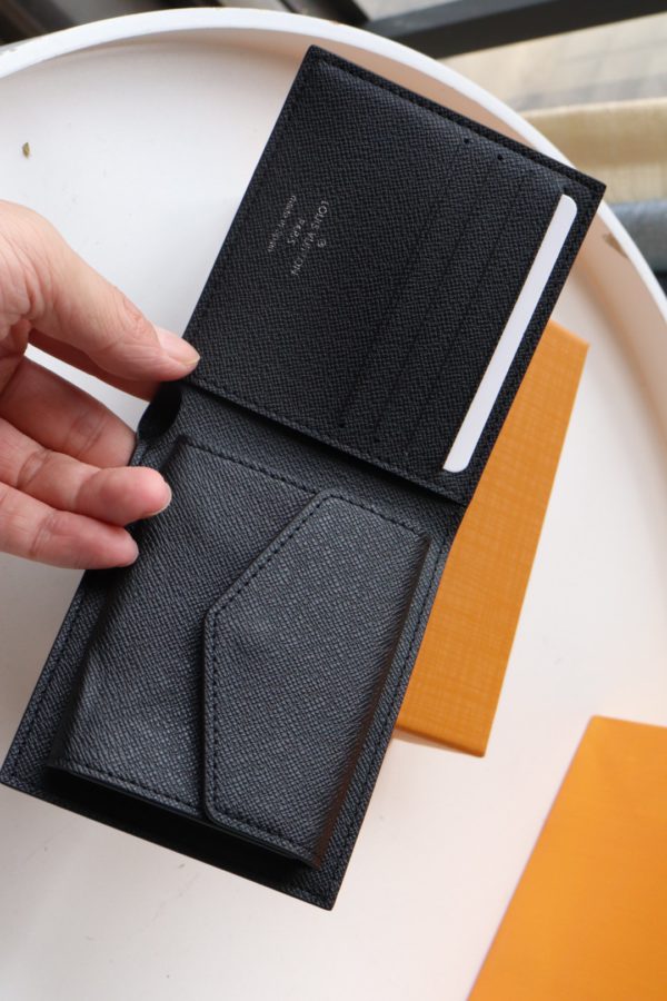 Louis Vuitton Monogram Marco Wallet - Black - Image 4