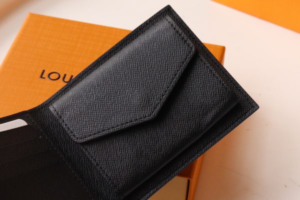 Louis Vuitton Monogram Marco Wallet - Black - Image 3