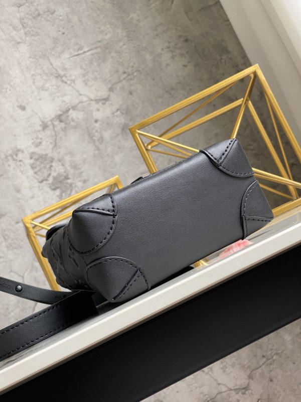 Louis Vuitton Steamer Nano Men's Handbag - Black - Image 5
