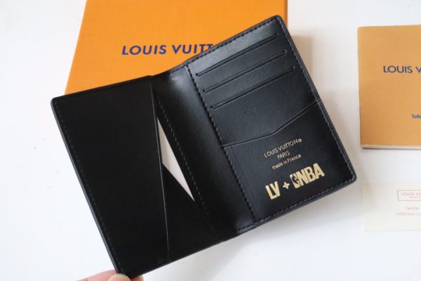 Louis Vuitton LVXNBA Pocket Wallet - Black - Image 3