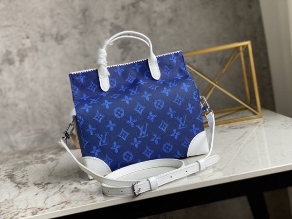 Louis Vuitton Virgil Abloh Litter Handbag - Blue - Image 4