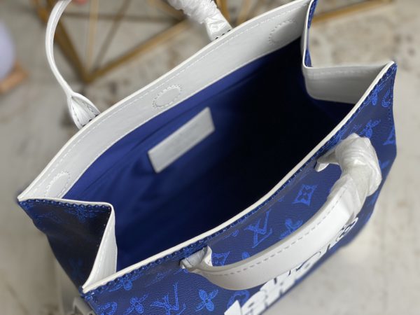 Louis Vuitton Virgil Abloh Litter Handbag - Blue - Image 2