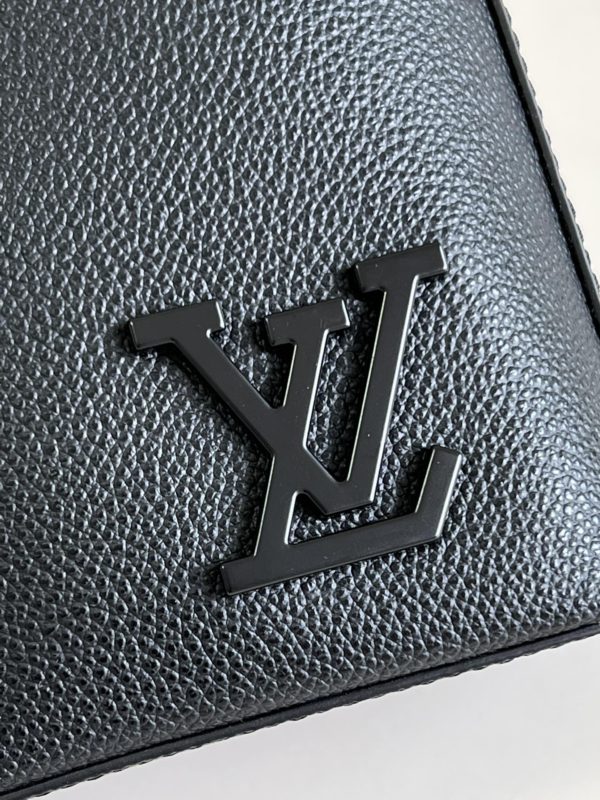 Louis Vuitton Armand Small Briefcase Bag - Black - Image 2