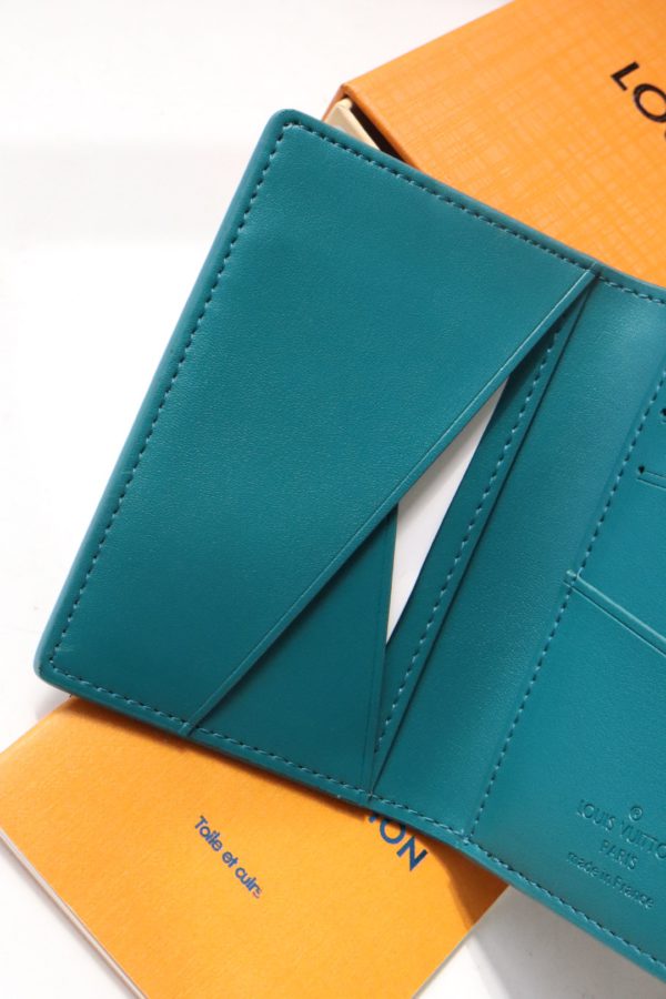 Louis Vuitton Multi-Purpose Pocket Wallet - Green - Image 2