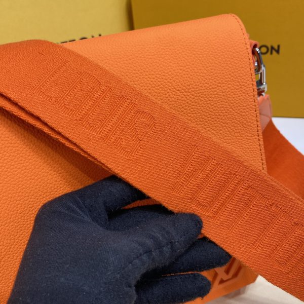 Louis Vuitton AEROGRAM Messenger Bag – Orange - Image 2