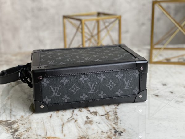 Louis Vuitton Virgil Abhol Flower Box Bag - Black - Image 3