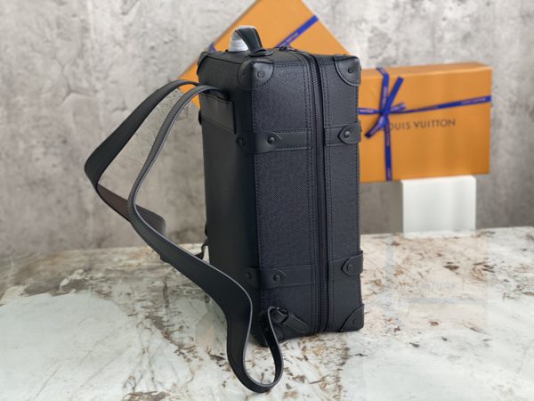 Louis Vuitton Rainbow SOFT TRUNK Small Backpack - Black - Image 5