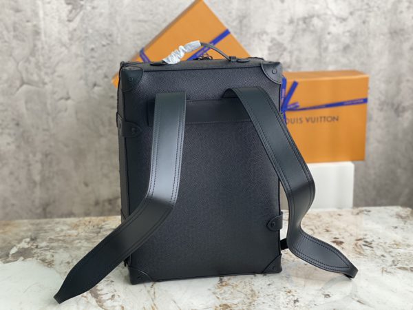 Louis Vuitton Rainbow SOFT TRUNK Small Backpack - Black - Image 4