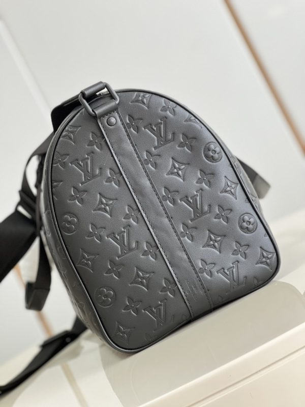 Louis Vuitton Speedy 40 Travel Handbag - Black - Image 5