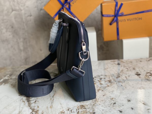 Louis Vuitton Armand Small Briefcase Bag - Blue - Image 5