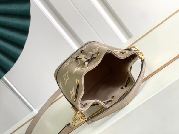 Louis Vuitton Apricot Nano Noé Handbag - Gray - Image 3