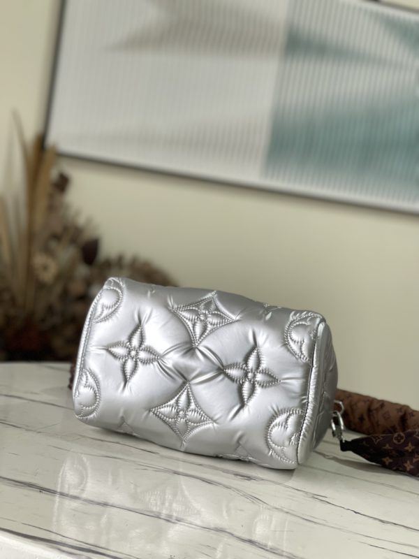 Louis Vuitton Speedy Bandoulière 25 Handbag - Silver - Image 4