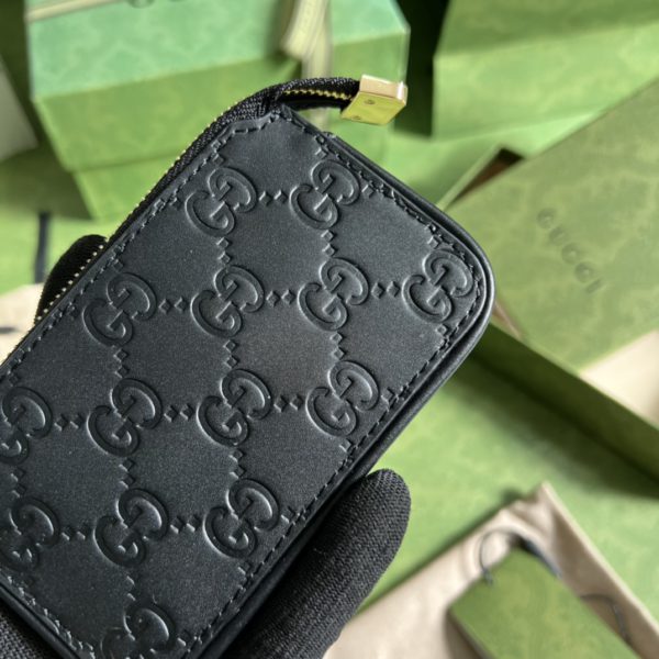 Gucci GG pattern Black key case - Image 5