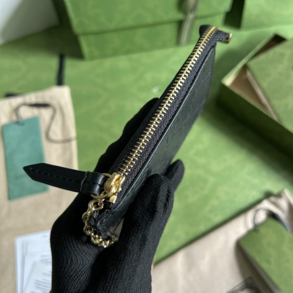 Gucci GG pattern Black key case - Image 4