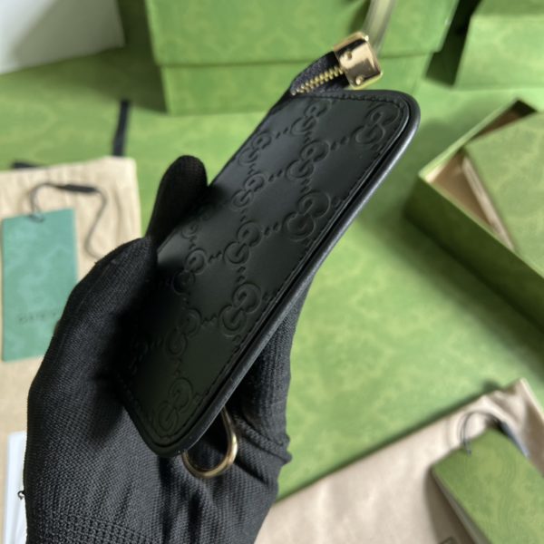 Gucci GG pattern Black key case - Image 3
