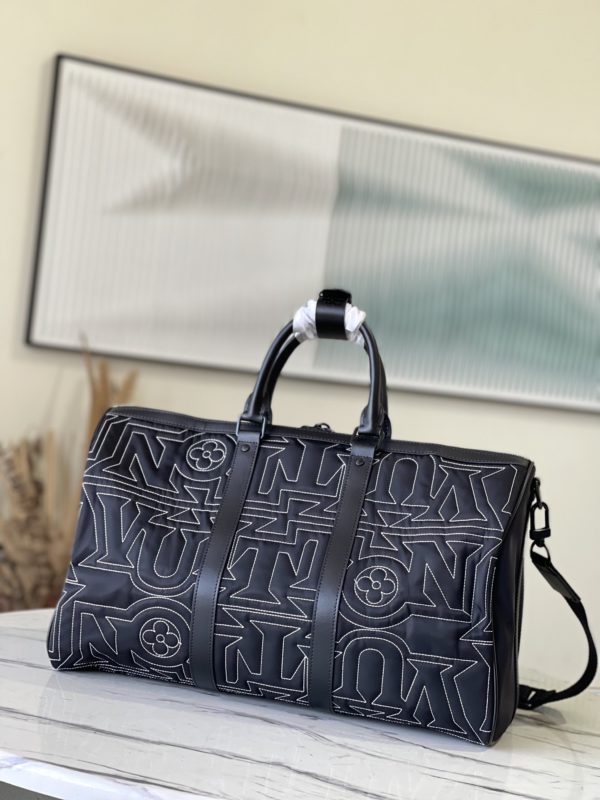 Louis Vuitton 45 Keepall Travel Bag - Image 5