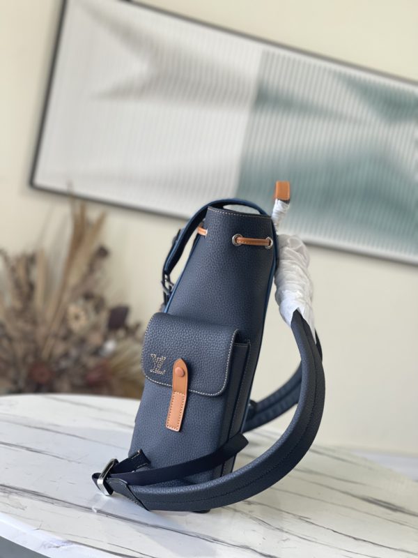 Louis Vuitton Christopher Small Backpack - Blue - Image 3