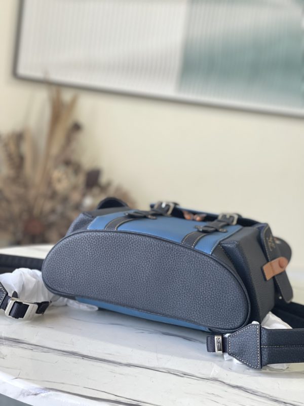 Louis Vuitton Christopher Small Backpack - Blue - Image 4