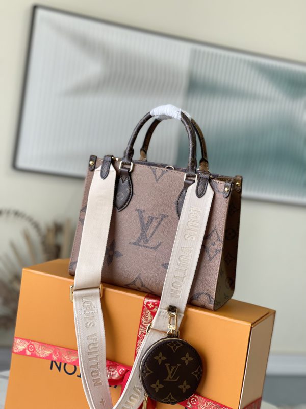 Louis Vuitton OnTheGo Small Handbag - Image 4