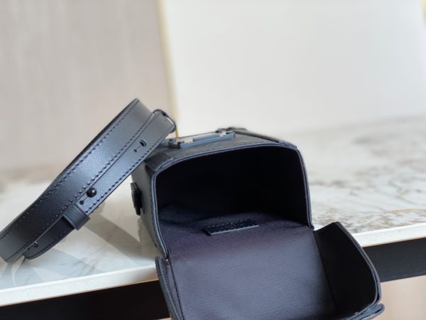 Louis Vuitton VERTICAL TRUNK Mini Handbag for Men – Black Flower - Image 2