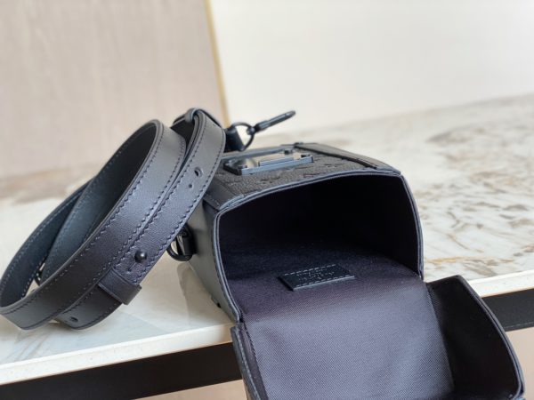 Louis Vuitton VERTICAL TRUNK Mini Handbag for Men - Black - Image 2