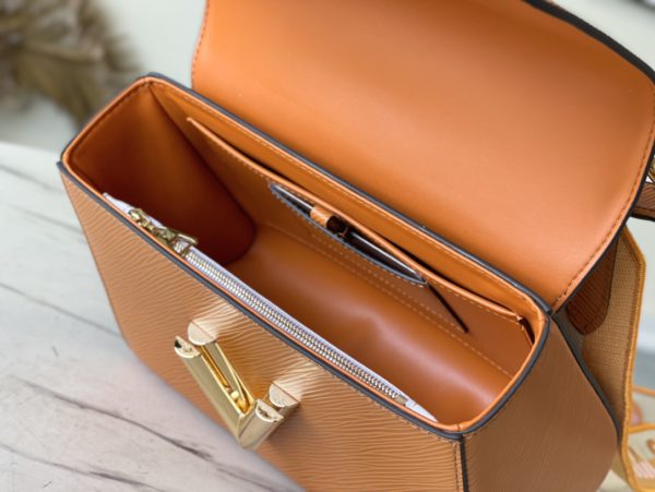 Louis Vuitton Twist MM Handbag - Caramel - Image 8