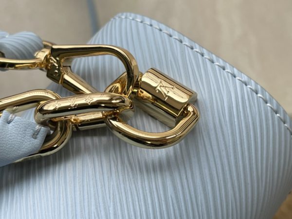 Louis Vuitton Twist Medium Braided Chain Bag - Blue - Image 3