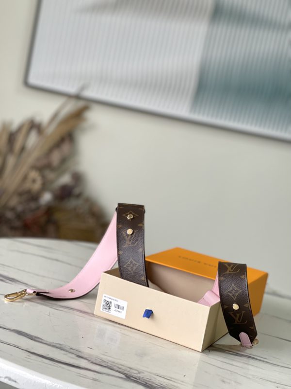 Louis Vuitton Pink Cleverly Shoulder Strap - Image 4