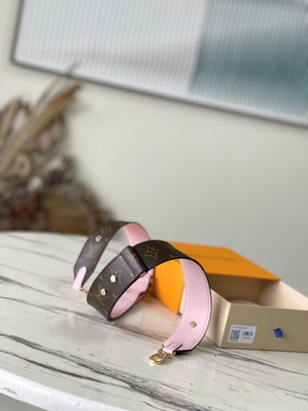 Louis Vuitton Pink Cleverly Shoulder Strap - Image 6