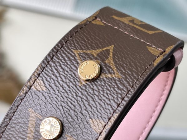 Louis Vuitton Pink Cleverly Shoulder Strap - Image 8
