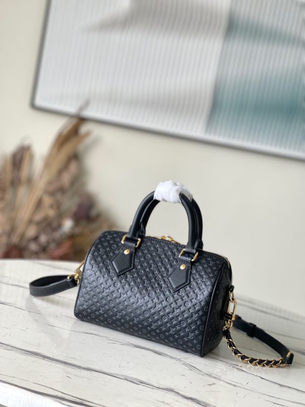 Louis Vuitton Speedy 20 Handbag - Black - Image 4