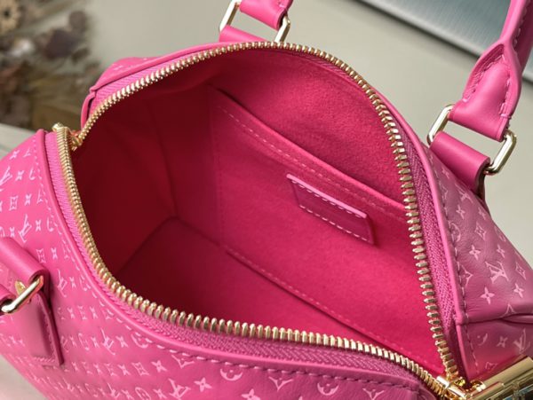 Louis Vuitton Speedy 20 Handbag - Rose Red - Image 9
