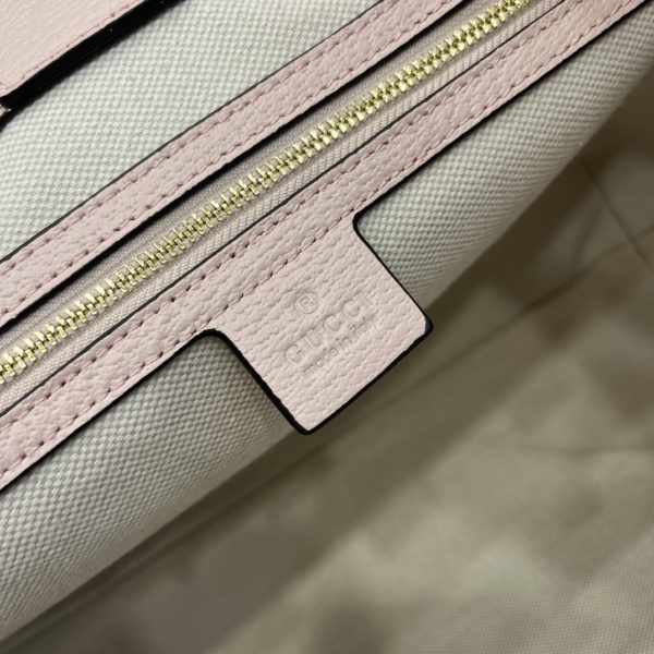 Gucci Medium Light Pink Tote Handbag - Image 4