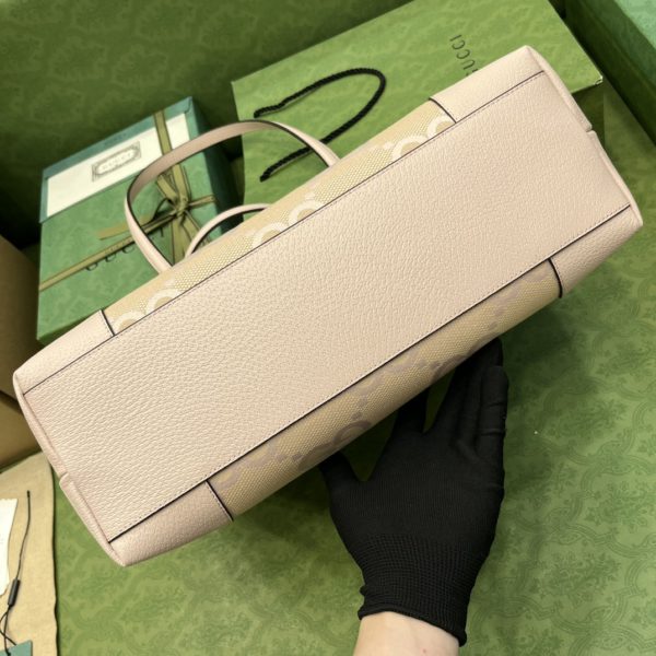 Gucci Medium Light Pink Tote Handbag - Image 2