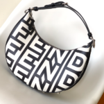 Fendi Roma and Marc HandBag - Black/White