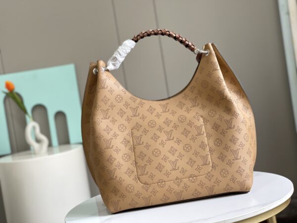 Louis Vuitton Carmel Hobo Tote Handbag – Brown - Image 5