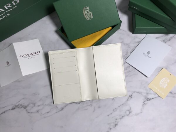 Goyard Passport Holder Wallet - Silver - Image 4