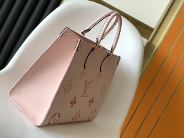 Louis Vuitton OnTheGo Medium Tote Bag - Pink - Image 4