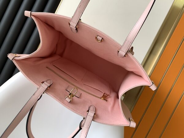 Louis Vuitton OnTheGo Medium Tote Bag - Pink - Image 5