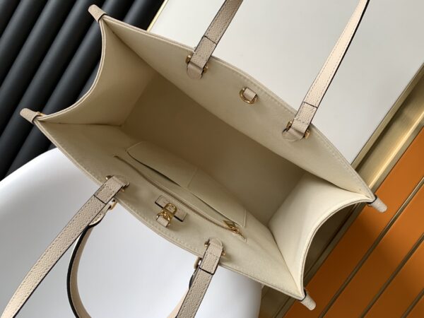 Louis Vuitton ONTHEGO Medium Handbag - White - Image 3