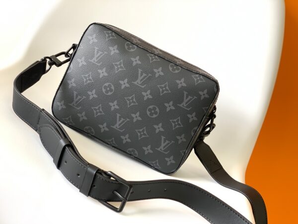 Louis Vuitton Steamer Messenger Bag - Gray - Image 4