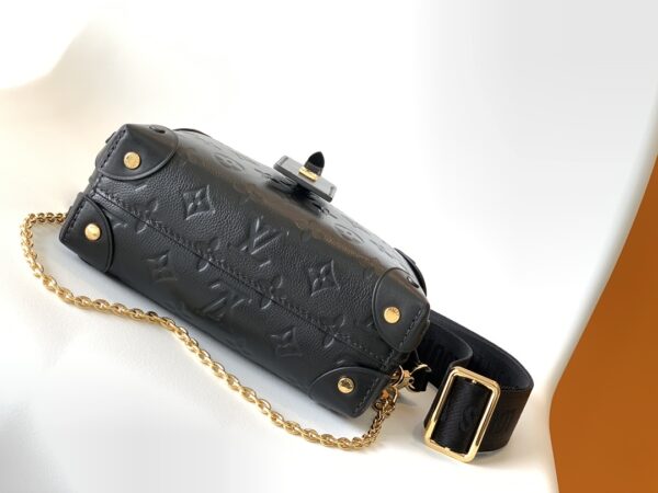 Louis Vuitton Petite Malle Souple Handbag - Black - Image 3