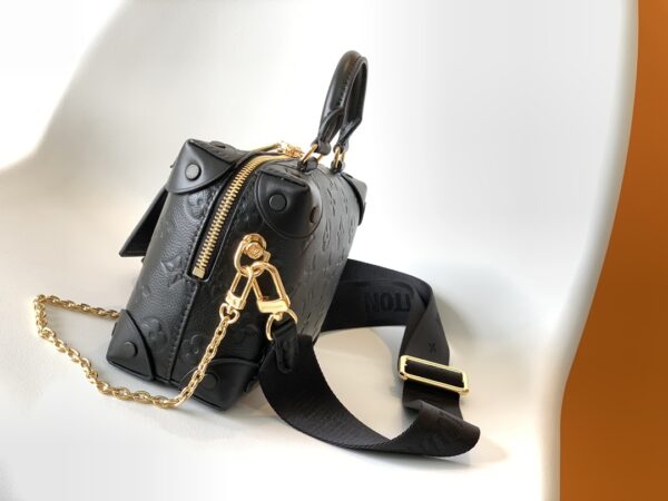 Louis Vuitton Petite Malle Souple Handbag - Black - Image 5