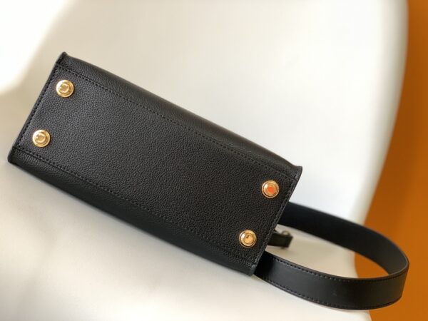 Louis Vuitton Small On My Side Handbag - Black - Image 3
