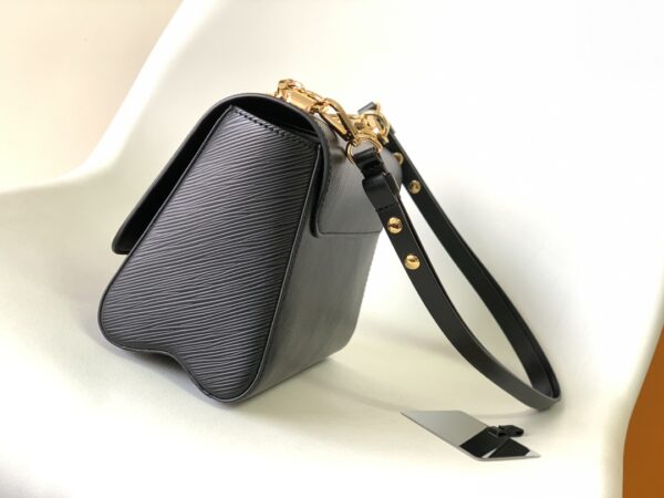 Louis Vuitton Twist Medium Handbag – Black - Image 5