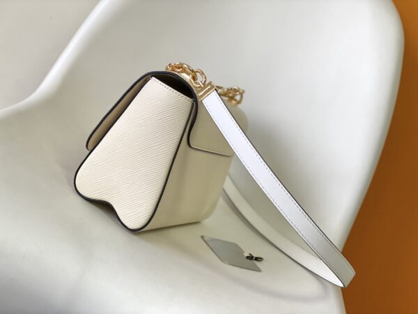 Louis Vuitton Twist Medium Handbag – Off White - Image 5