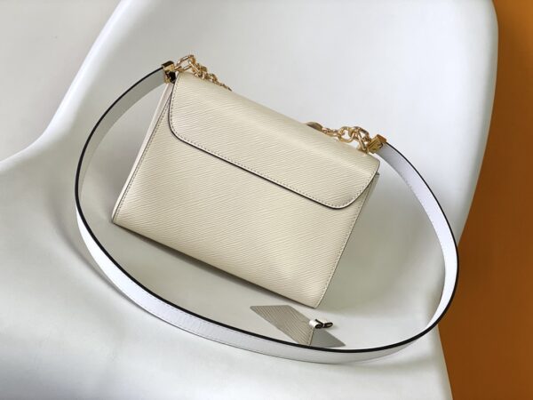 Louis Vuitton Twist Medium Handbag – Off White - Image 4