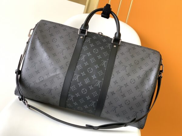 Louis Vuitton KEEPALL BANDOULIèRE 50 Travel Bag - Image 4