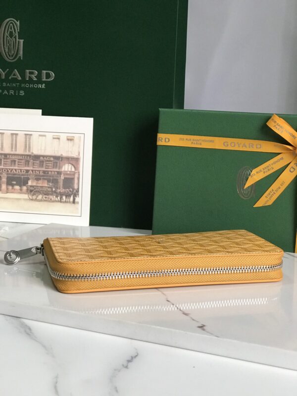 Goyard Matignon Large Long Wallet - Yellow - Image 2
